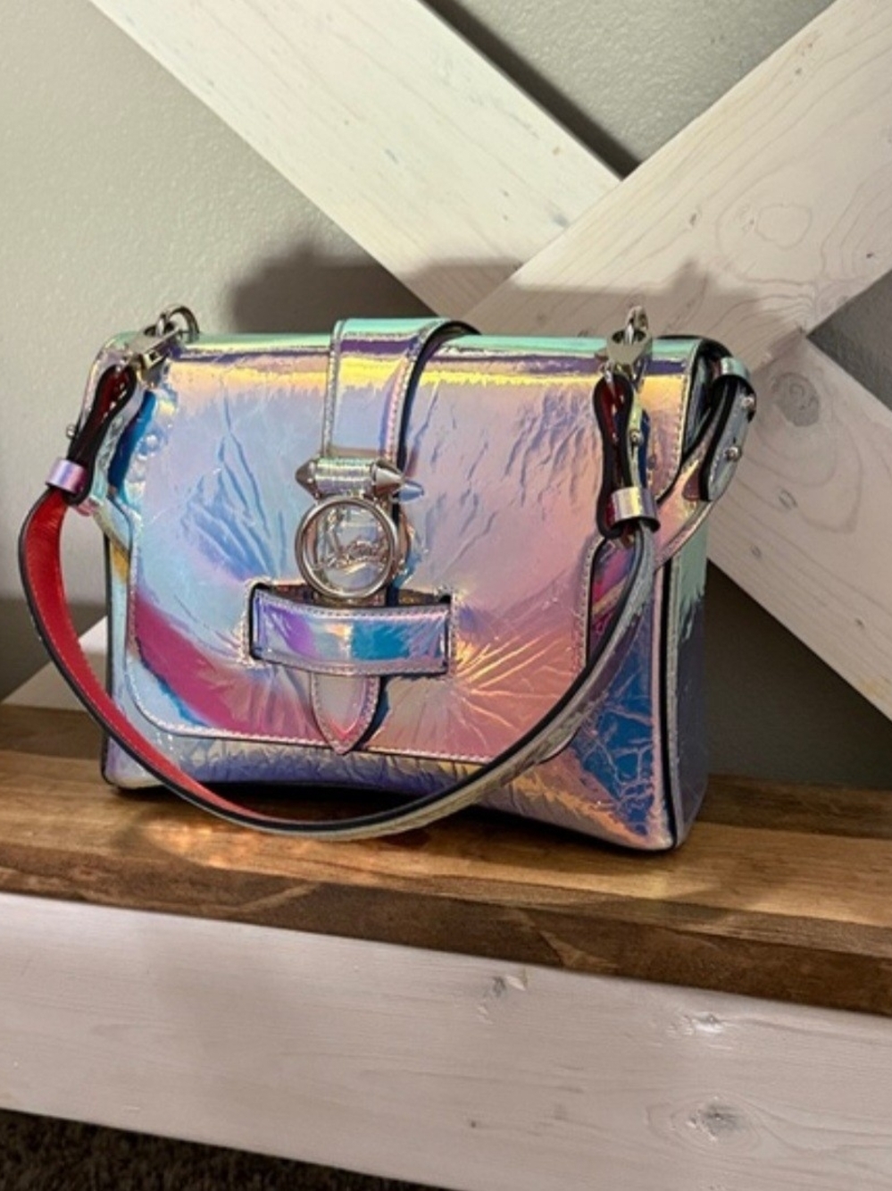 Christian Louboutin Small Rubylou Banquise Bag
